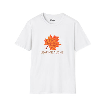 Leaf Me Alone Softstyle Cotton Tee
