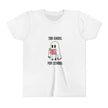 Too Ghoul For School Youth Short Sleeve Tee