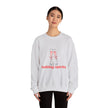 Full Of Holiday Spirits - Pink Crewneck Sweatshirt