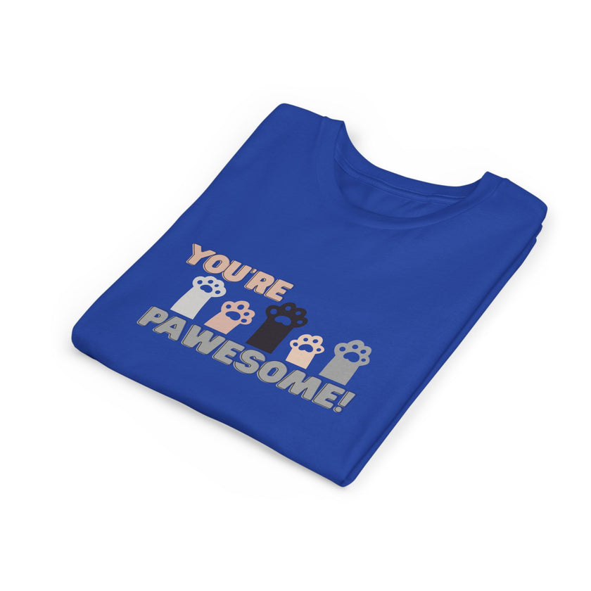 You're Pawesome Youth Short Sleeve Tee