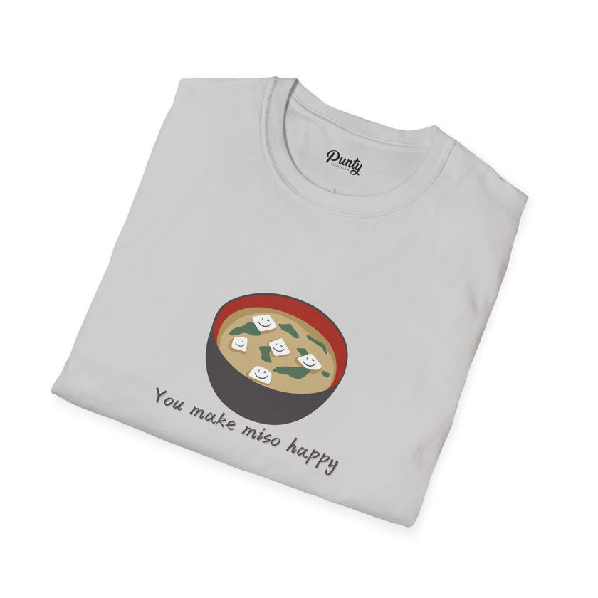 You Make Miso Happy Softstyle Cotton Tee