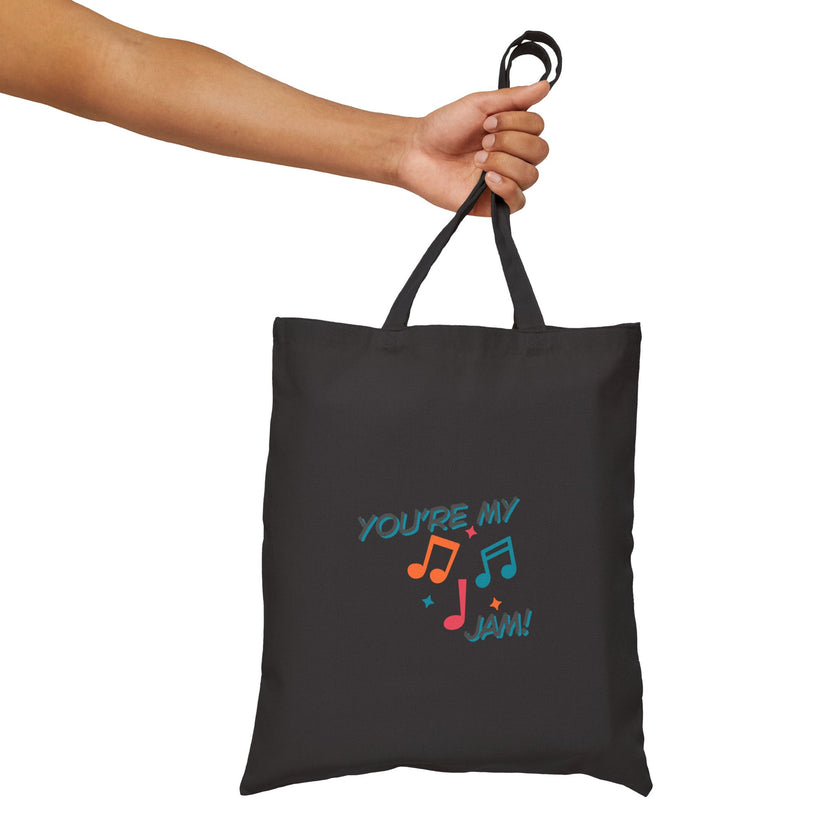 You're My Jam Cotton Canvas Tote
