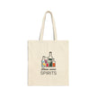 Show Some Spirits Cotton Canvas Tote