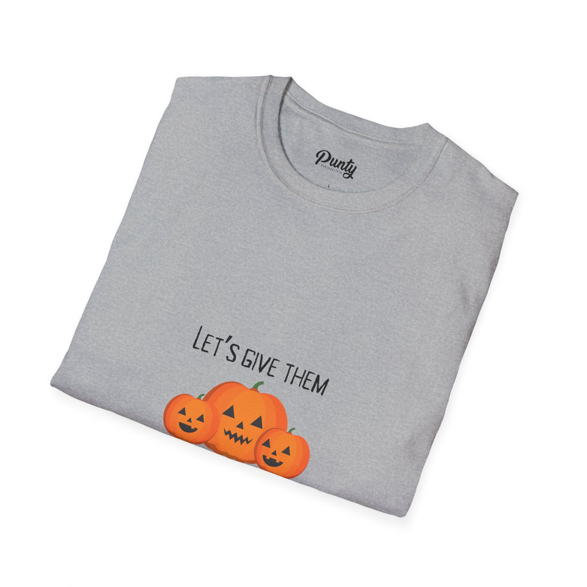 Pumpkin To Talk About Softstyle Cotton Tee