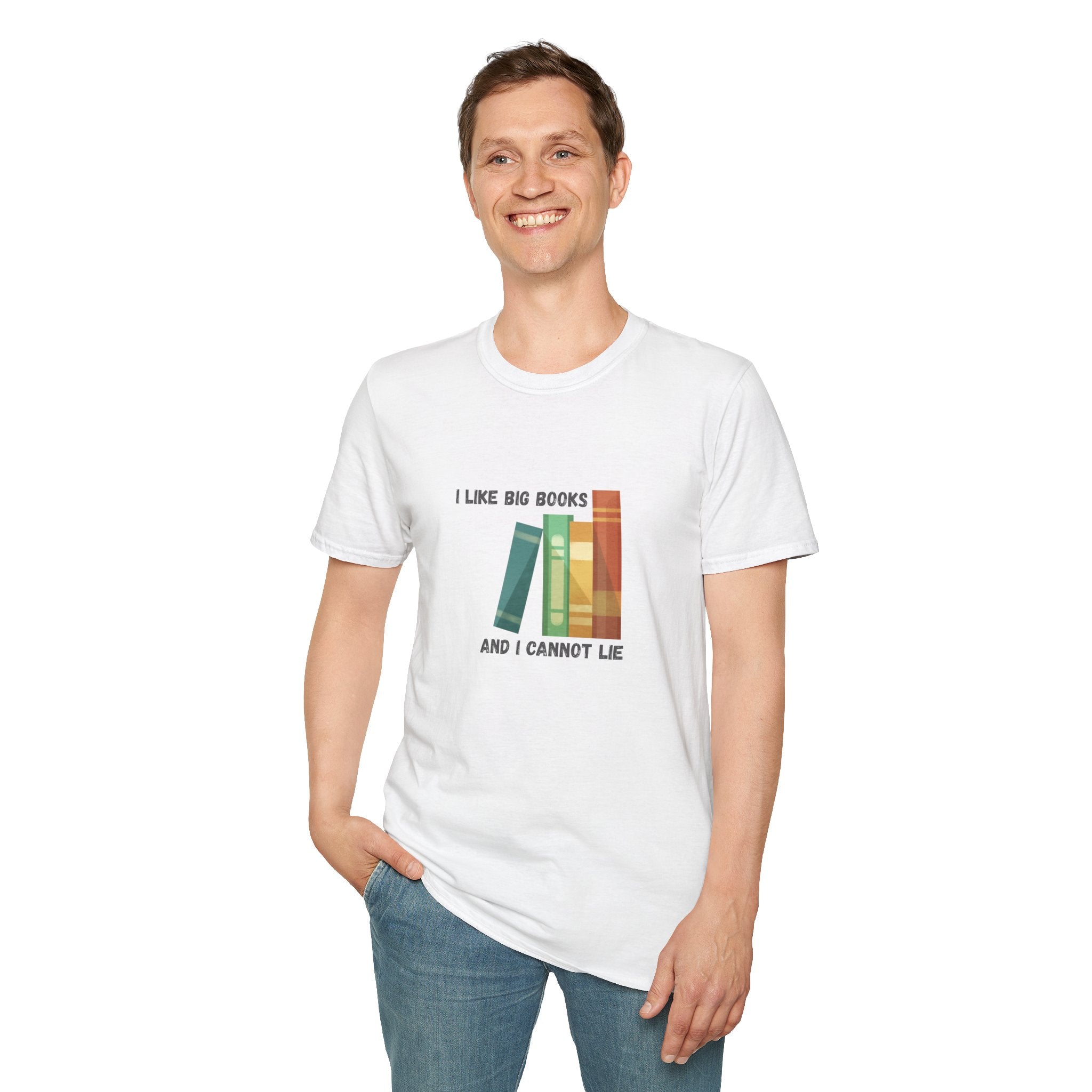 I Like Big Books Softstyle Cotton Tee