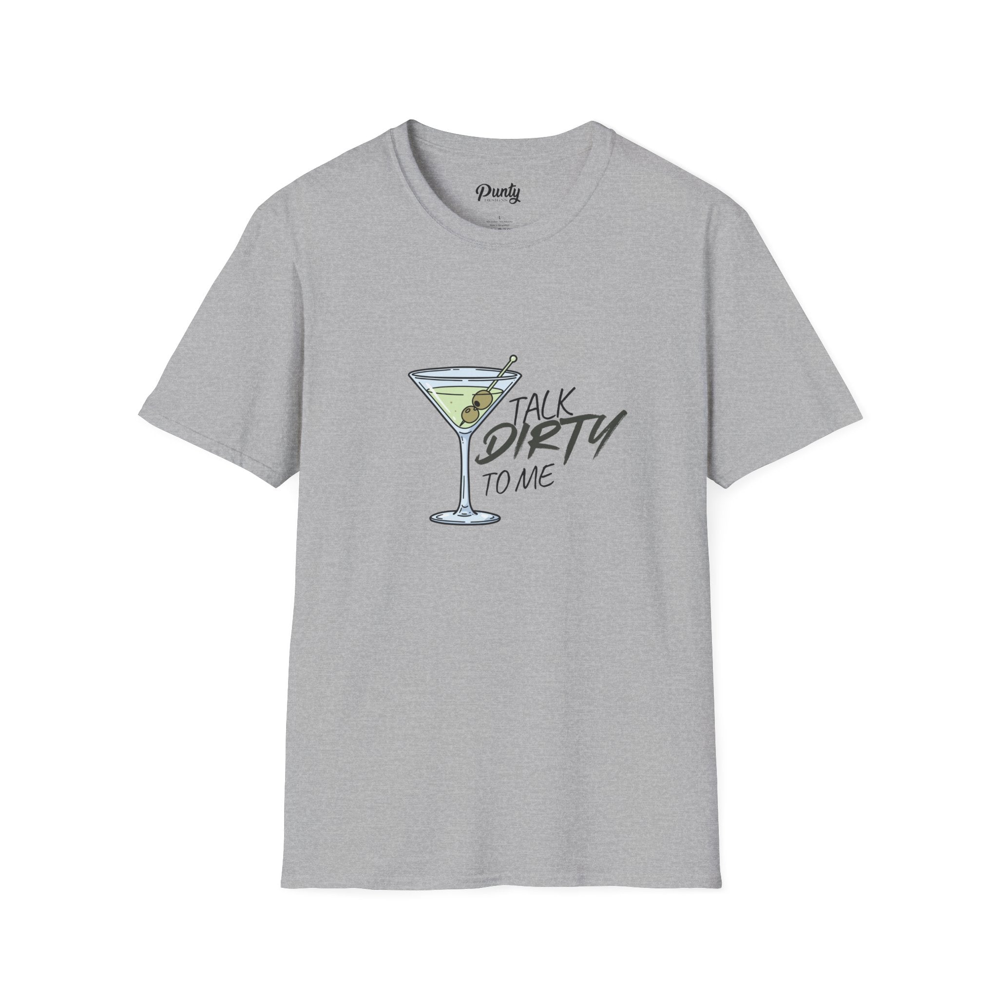 Talk Dirty To Me Softstyle Cotton Tee