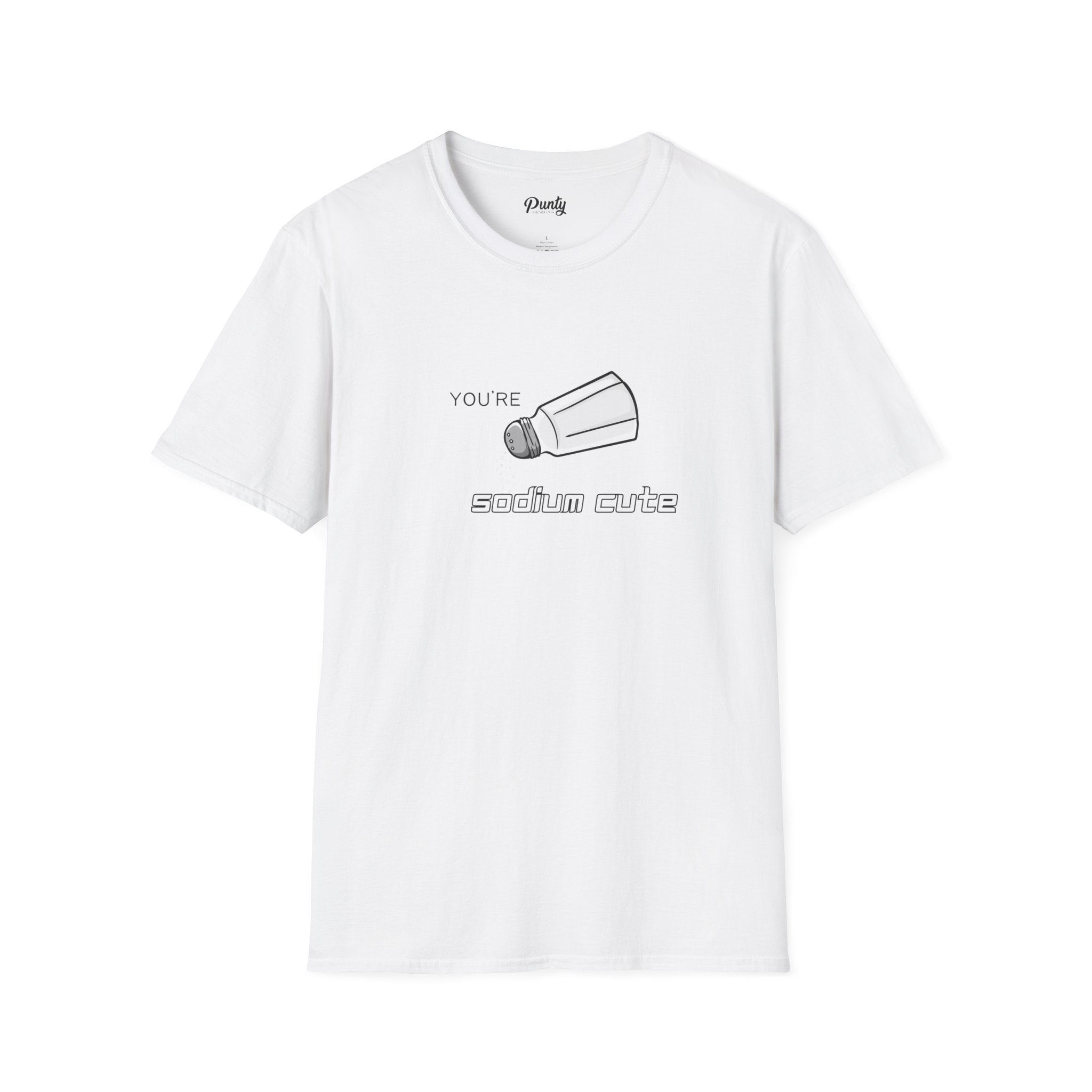 You're Sodium Cute Softstyle Cotton Tee