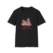 Santa Paws Is Coming To Town - Dogs - Softstyle Cotton Tee