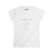 I'm Snow Angel Fitted Softstyle Cotton Tee