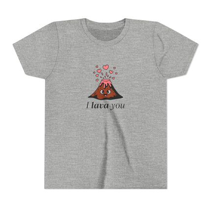 I Lava You Youth Short Sleeve Tee