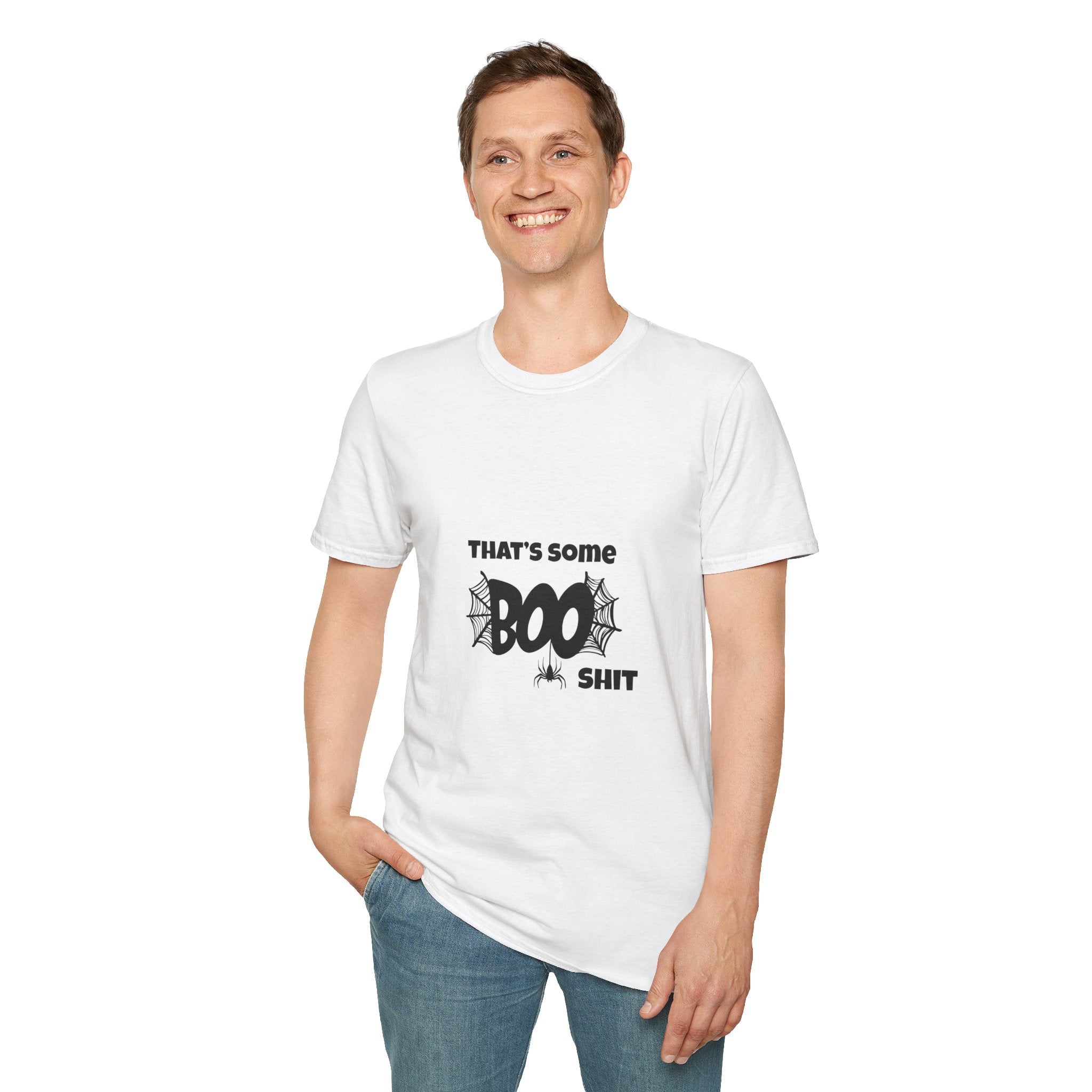 That's Some Boo Shit- Spider Softstyle Cotton Tee