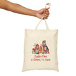 Santa Paws - Dogs - Cotton Canvas Tote Bag