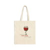 It's The Most Wine-derful Time Of The Year Cotton Canvas Tote Bag