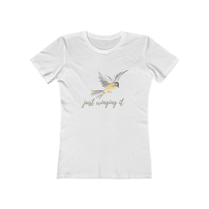 Just Winging It Women's Boyfriend T-Shirt