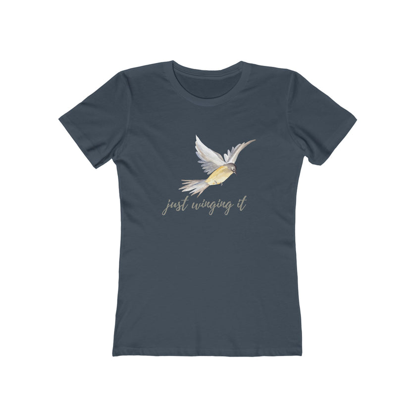 Just Winging It Women's Boyfriend T-Shirt