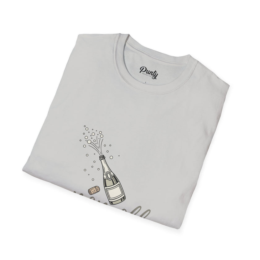 Pop Off - Silver - Softstyle Cotton Tee