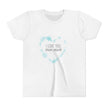 I Love You Snow Much Youth Short Sleeve Tee