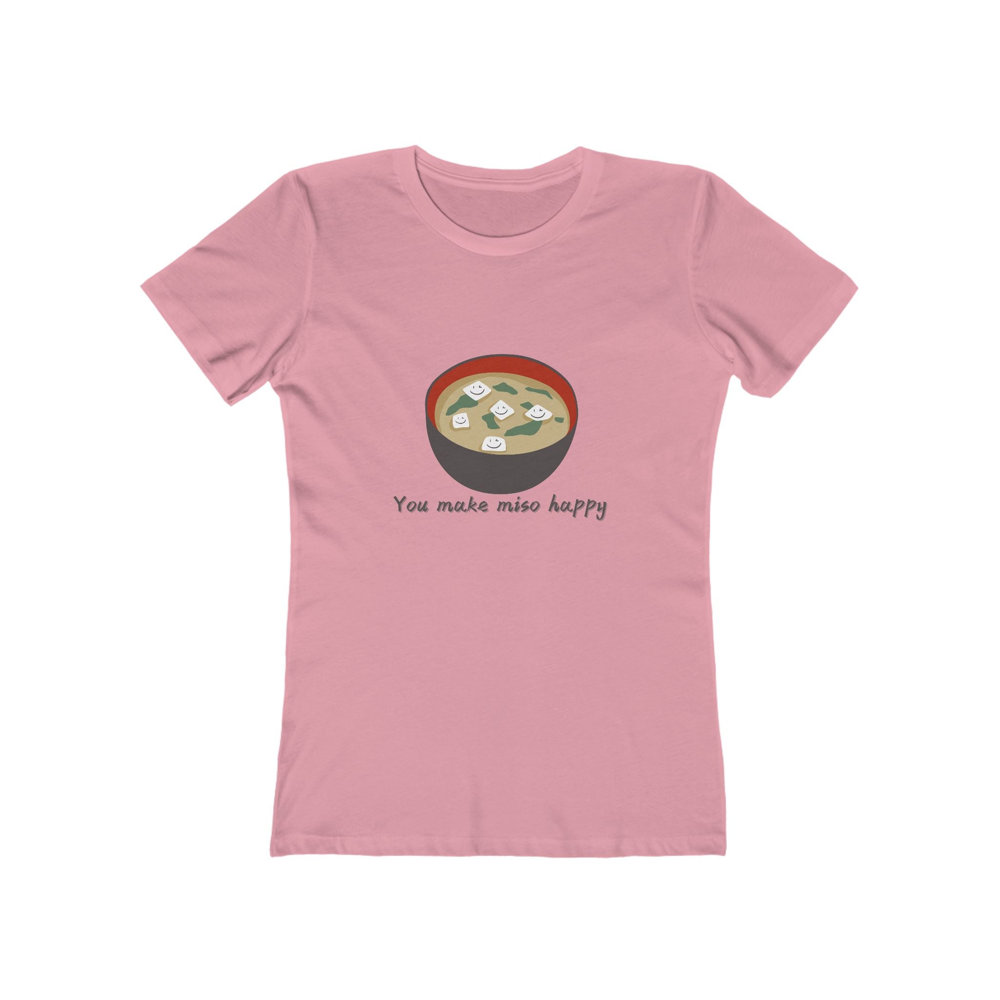You Make Miso Happy Women's Boyfriend T-Shirt