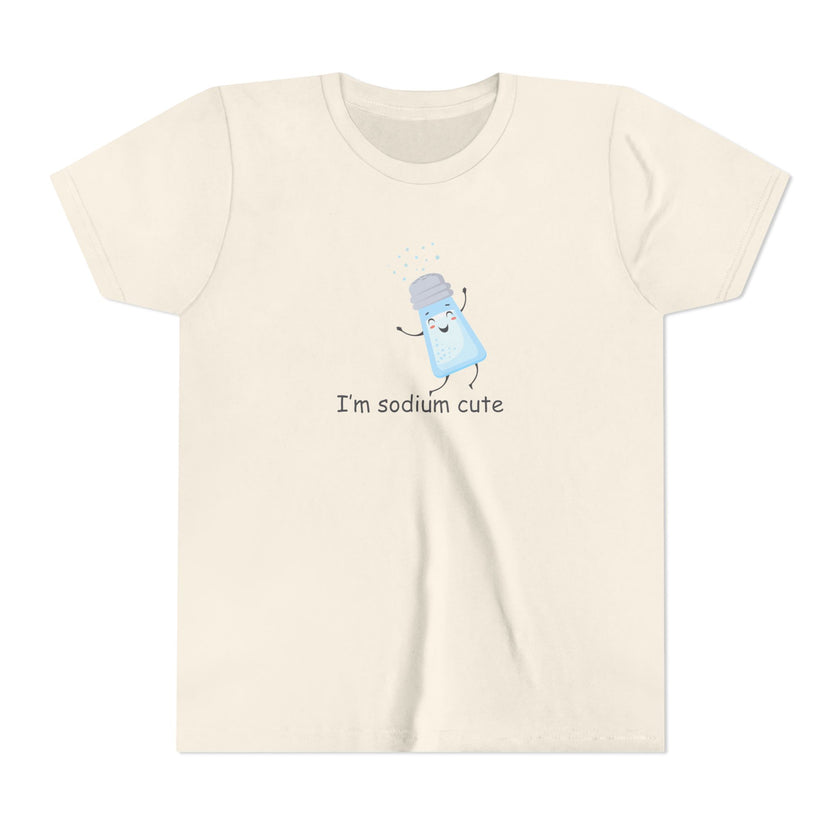 I'm Sodium Cute Youth Short Sleeve Tee