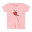 I Love You Berry Much Youth Short Sleeve Tee