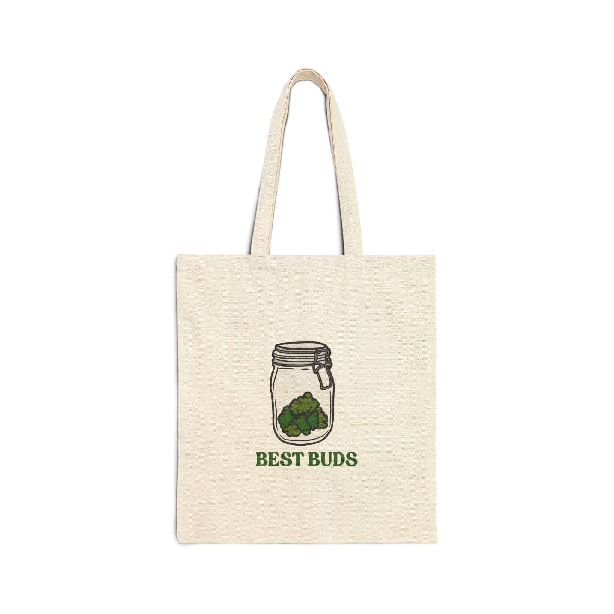 Best Buds Cotton Canvas Tote