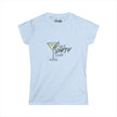 Talk Dirty To Me Fitted Softstyle Cotton Tee