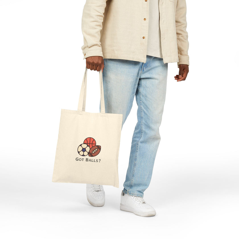 Got Balls? Cotton Canvas Tote