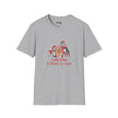 Santa Paws Is Coming To Town - Dogs - Softstyle Cotton Tee