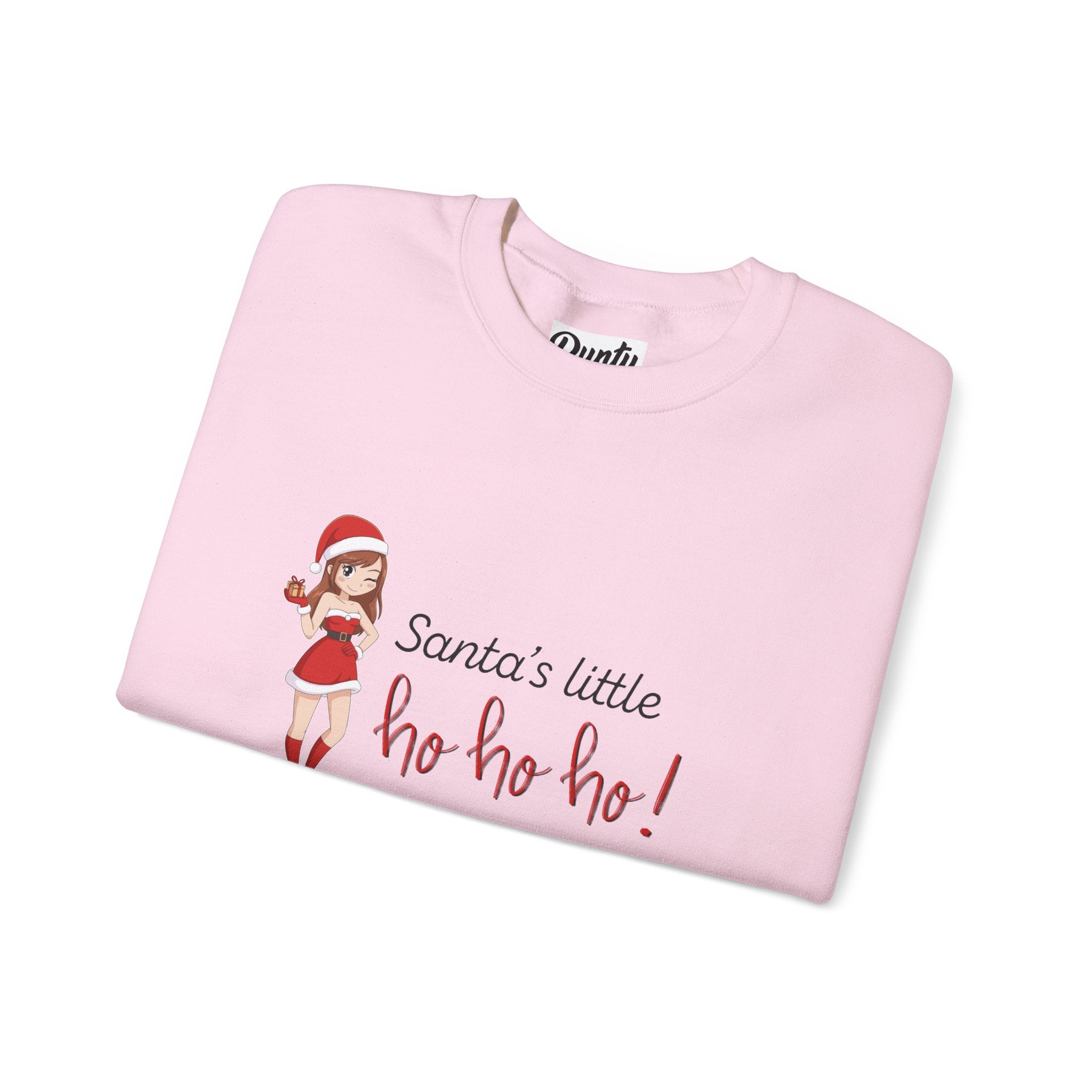 Santa's Little Ho Ho Ho Crewneck Sweatshirt