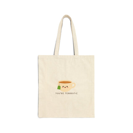 You're Tearrific Cotton Canvas Tote
