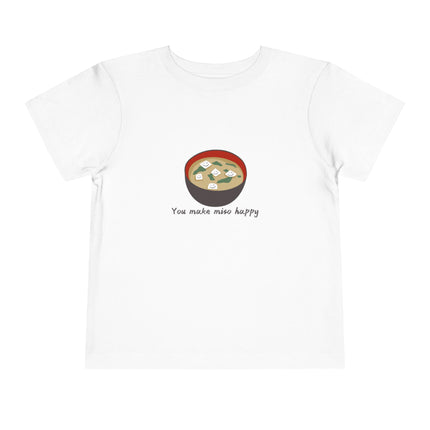 You Make Miso Happy Toddler Tee