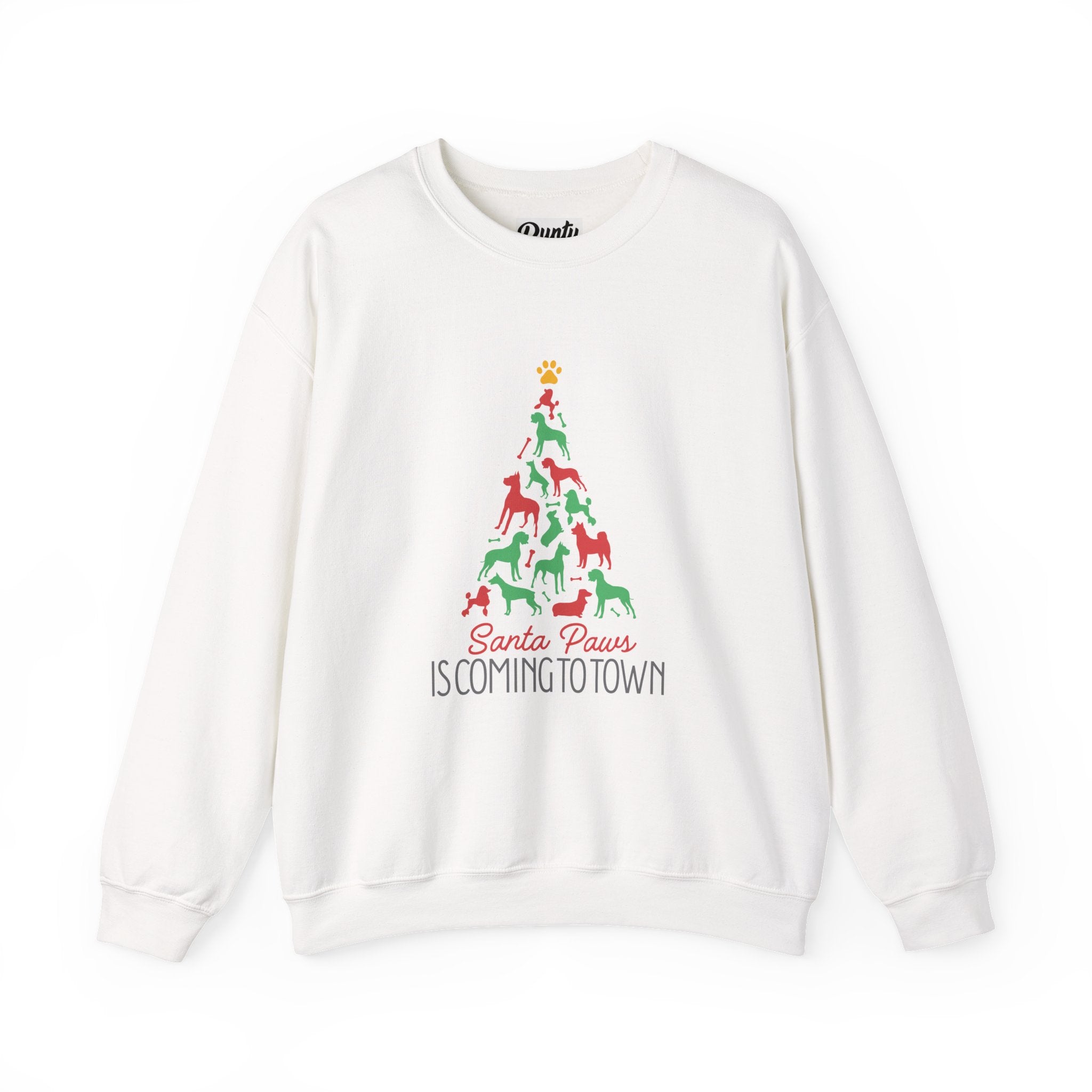 Santa Paws - Tree - Crewneck Sweatshirt