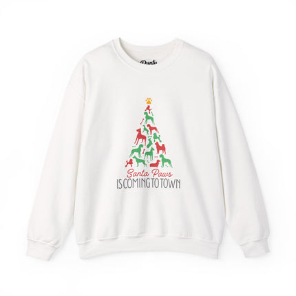 Santa Paws - Tree - Crewneck Sweatshirt