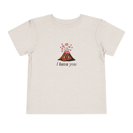I Lava You Toddler Tee