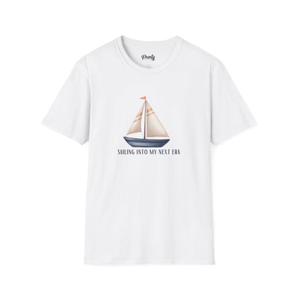 Sailing Into My Next Era Softstyle Cotton Tee