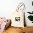 Boo Shit Cotton Canvas Tote