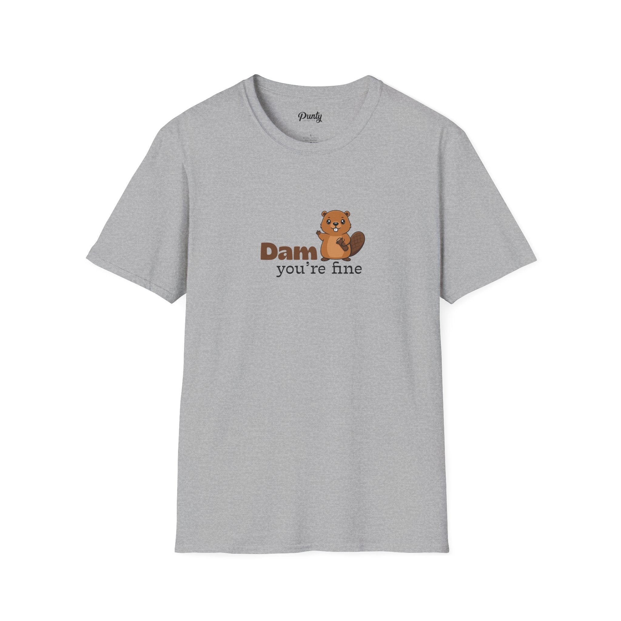 Dam You're Fine Softstyle Cotton Tee