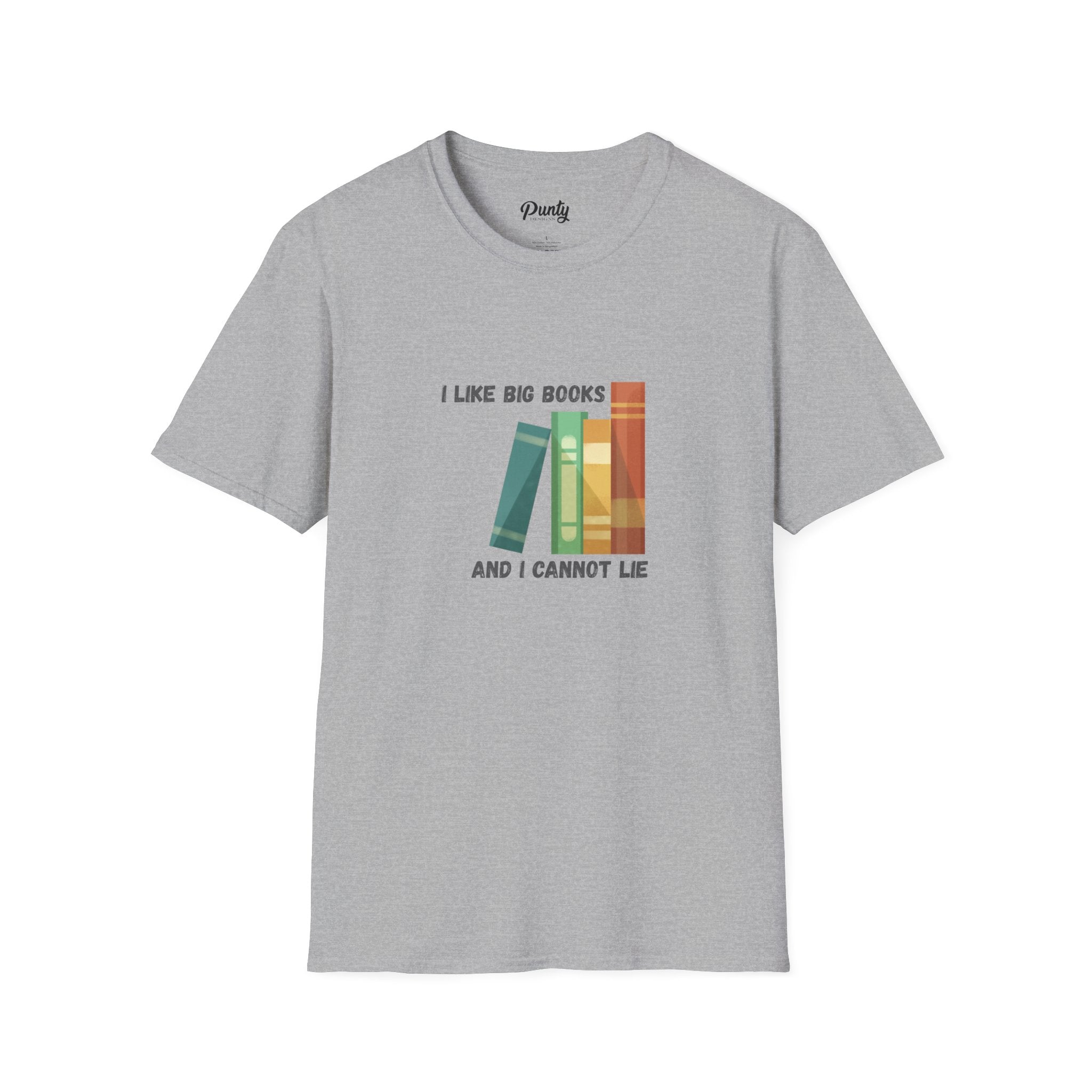 I Like Big Books Softstyle Cotton Tee