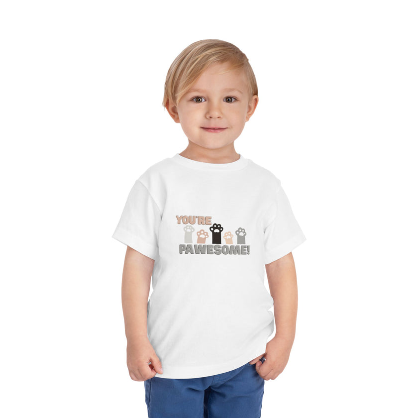 You're Pawesome Toddler Tee