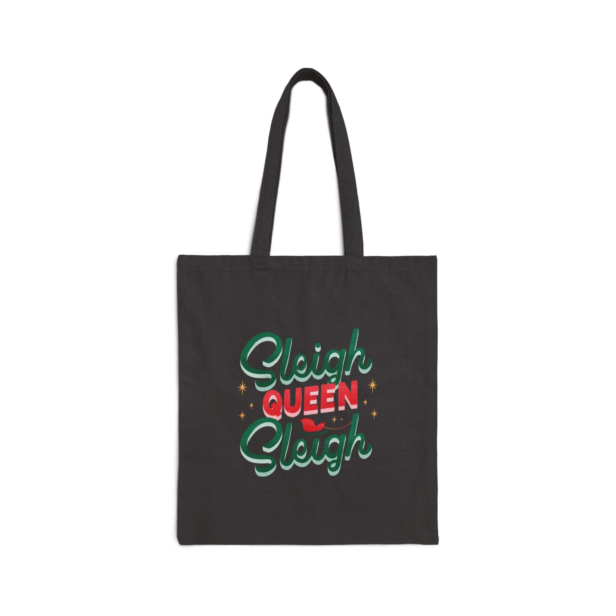 Sleigh Queen Sleigh Cotton Canvas Tote Bag