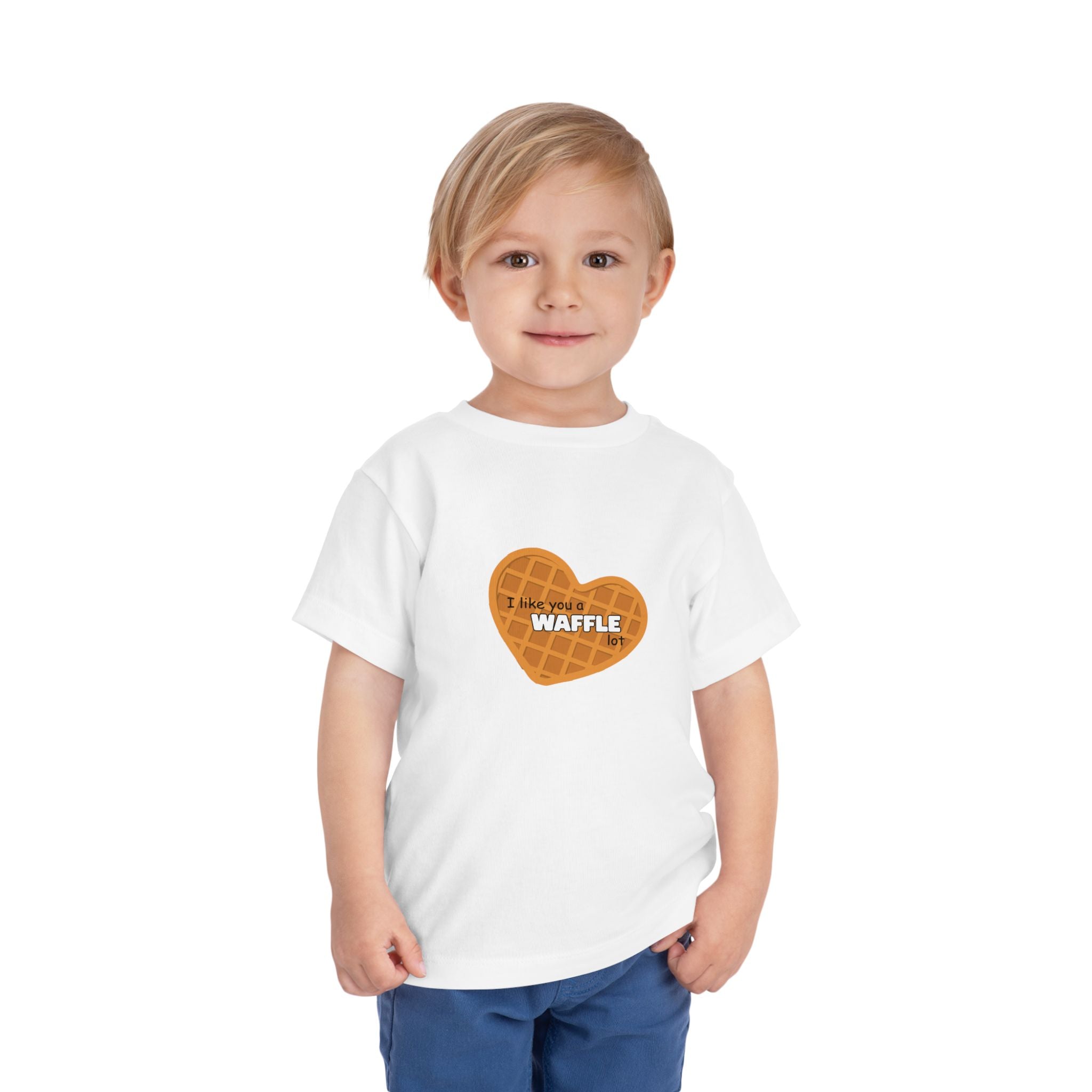 I Like You A Waffle Lot Toddler Tee