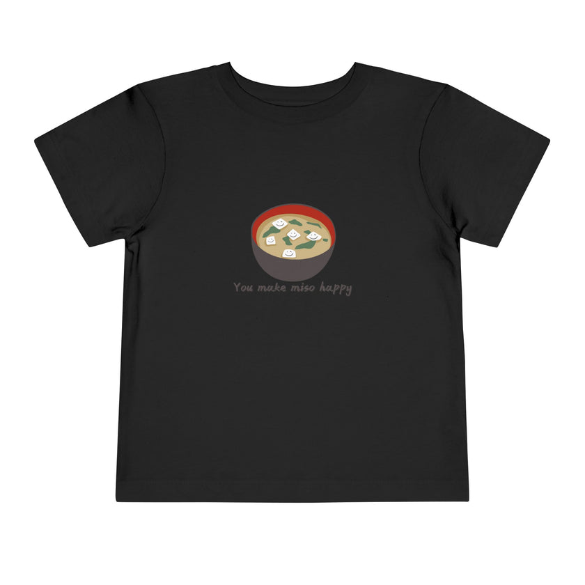 You Make Miso Happy Toddler Tee
