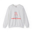 Full Of Holiday Spirits - Pink Crewneck Sweatshirt