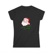 Santa-Mental Vibes Only Fitted Softstyle Cotton Tee