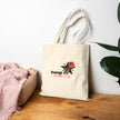 Hoop There It Is Cotton Canvas Tote