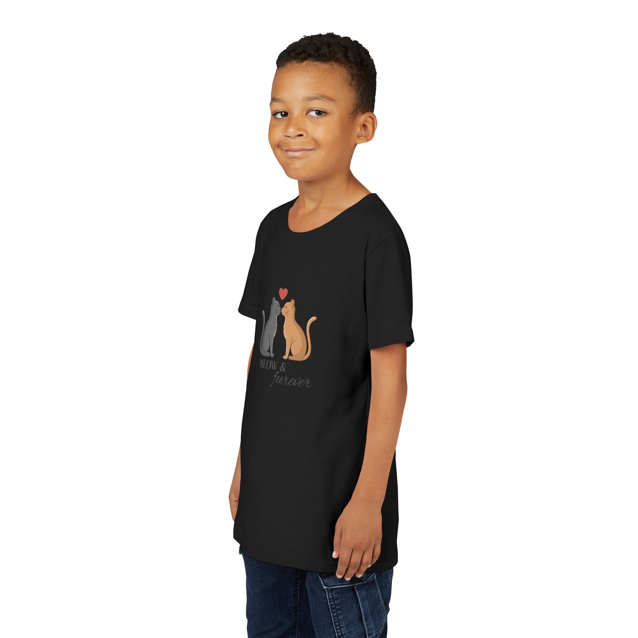 Meow & Furever Youth Short Sleeve Tee