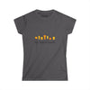Don't Worry, Beer Happy Fitted Softstyle Cotton Tee