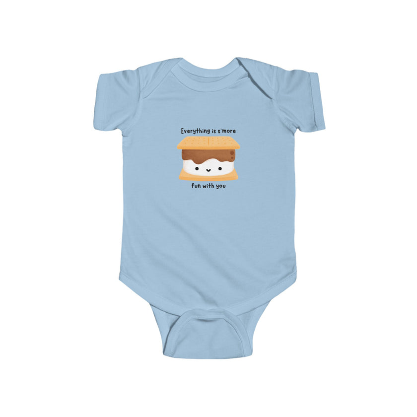 Everything Is S'more Fun With You Baby Onesie