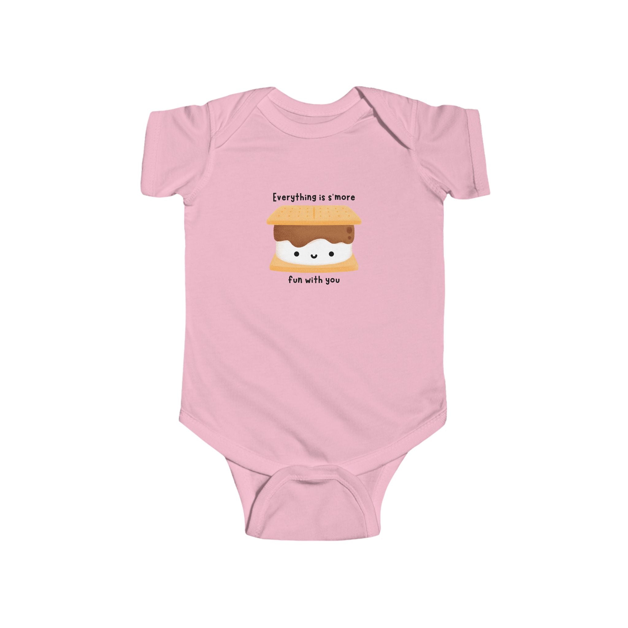 Everything Is S'more Fun With You Baby Onesie