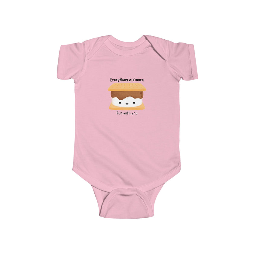 Everything Is S'more Fun With You Baby Onesie